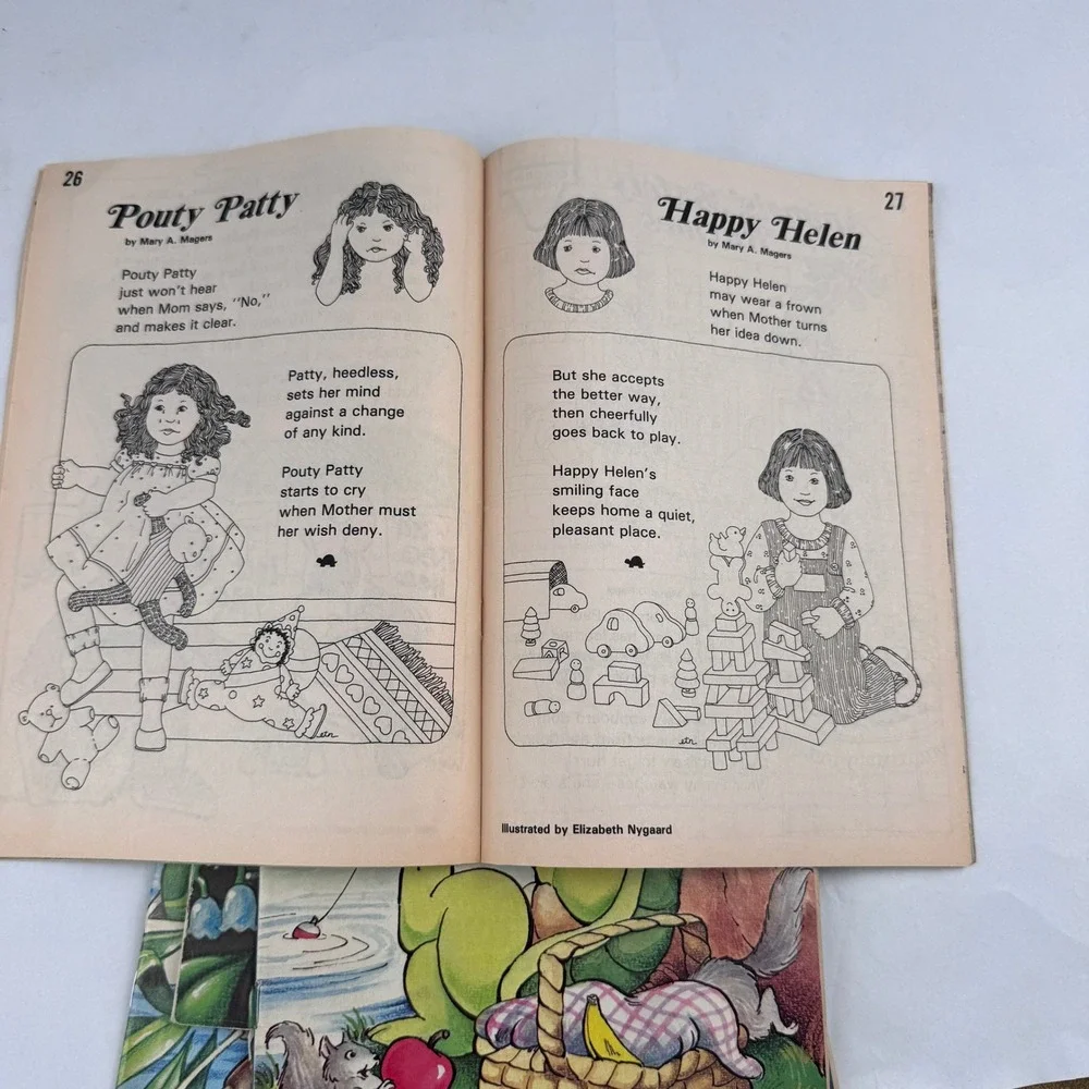 Vintage Turtle Magazine for Preschool Lot of 5 1980s